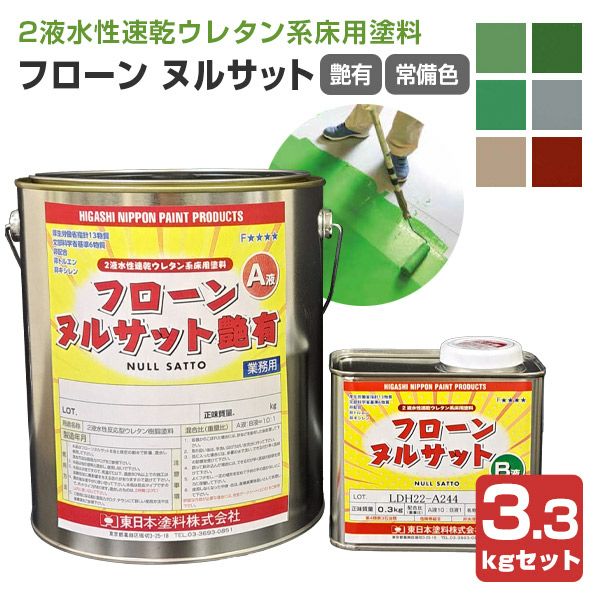 フローン ヌルサット 　常備色　 3.3kgセット