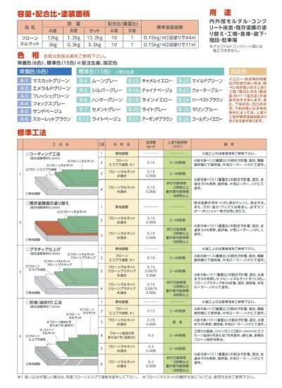 フローン ヌルサット 　常備色　 3.3kgセット