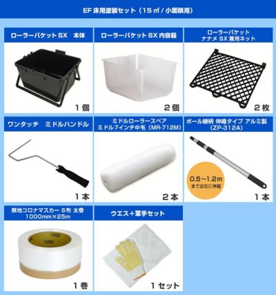 EF床用塗装セット　（塗装用具/STK-08）