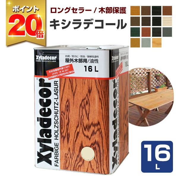 大阪ガスケミカル 木部保護塗料 キシラデコール 4L #103 チーク - 3