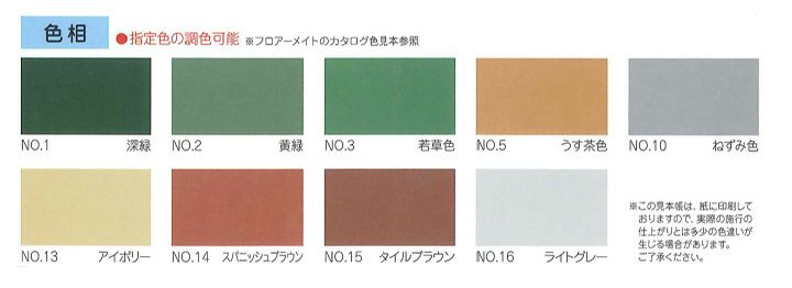 フロアーメイト杜（Mori） 4kgセット　 （床用水性２液ポリウレタン樹脂塗料） 