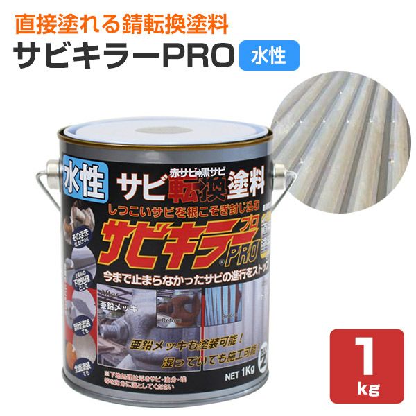 11月限定ポイント10倍】 サビキラー プロ 1kg （BAN-ZI/バンジ/PRO/水性錆転換塗料） | パジョリス