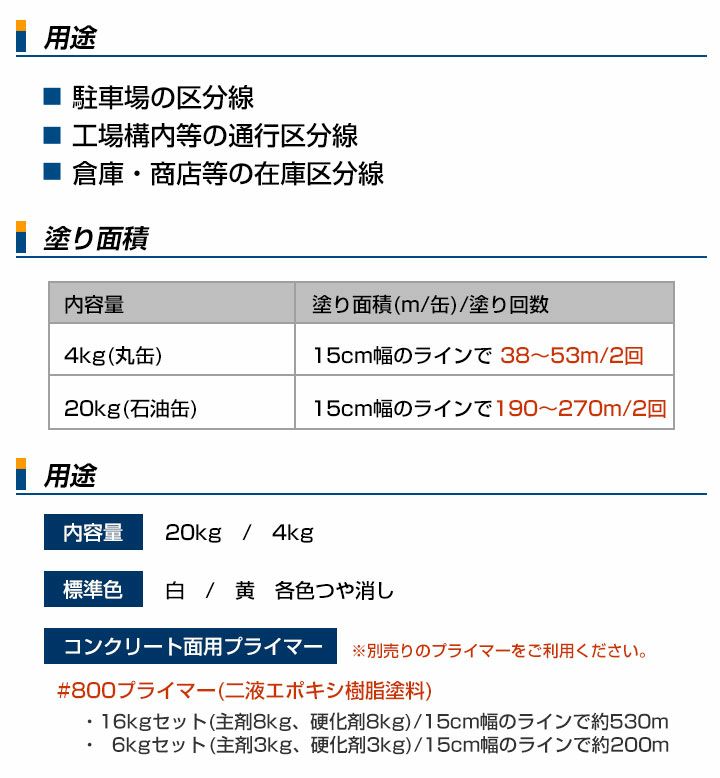 ハードライン C 500速乾 白色 4kg アトミクス 油性 ペンキ 道路ライン用塗料 区画線 駐車場 アスファルト パジョリス