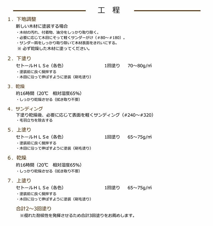 シッケンズ セトール HLSe 各色 4L （油性/浸透型/木材保護塗料/木部着色剤/屋外木部/ログハウス） | パジョリス