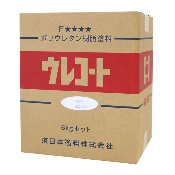 ウレコート クリヤー 6kgセット（東日本塗料/2液型ポリウレタン樹脂塗料） パジョリス