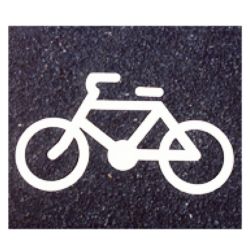 フロアサイン,自転車マーク,アトムハウスペイント,路面標示材