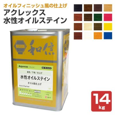 和信化学工業,Aqurex,水性,屋内,木部用,ステイン,オイルステイン