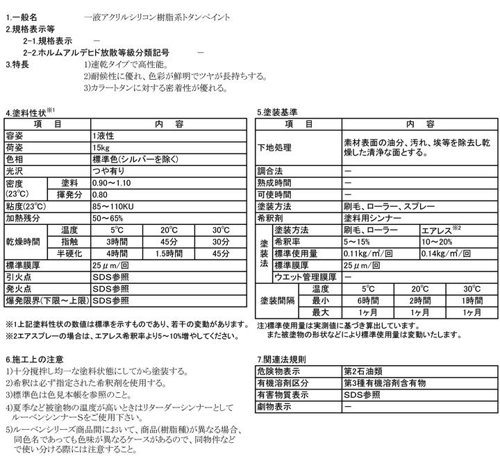 シリコンルーベン一液EXTRA 赤銅 15kg（大日本塗料/油性/屋根/トタン