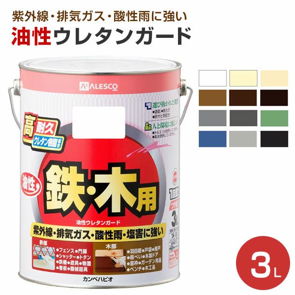 77%OFF!】 カンペハピオ 油性ウレタンガード 油性つやあり あか 0.2L