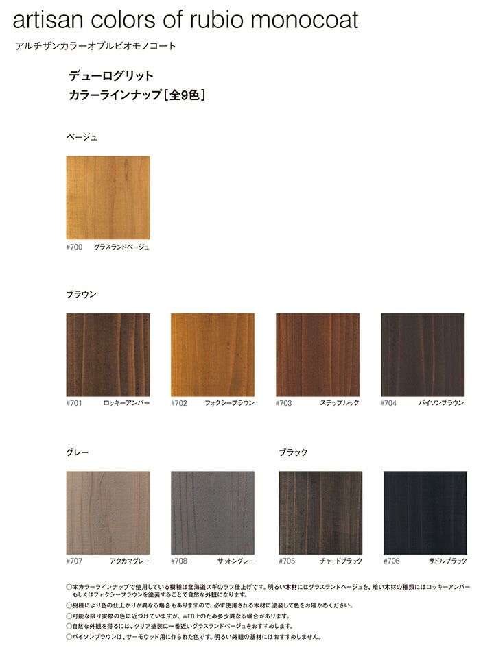 ルビオモノコート デューログリッド 9色 1L（ ニッシンイクス / 屋外用塗料）