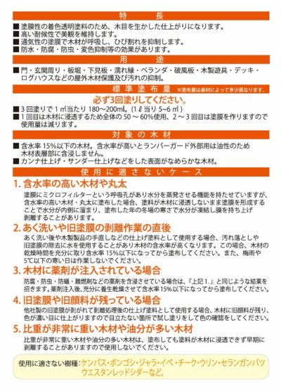 ミヤキ ランバーガード 外部用 4L