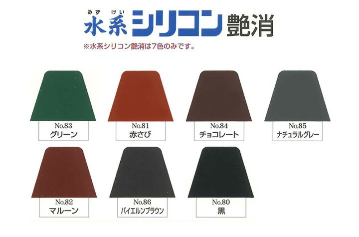 水系シリコン 艶消　15kg （水谷ペイント/水性アクリルシリコン樹脂屋根塗料）